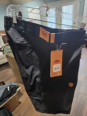 Fjallraven Black G-1000 Men's Cargo Shorts